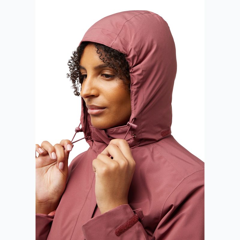 Dámska fleecová mikina Jack Wolfskin Rotwand 3In1 red ochre 5