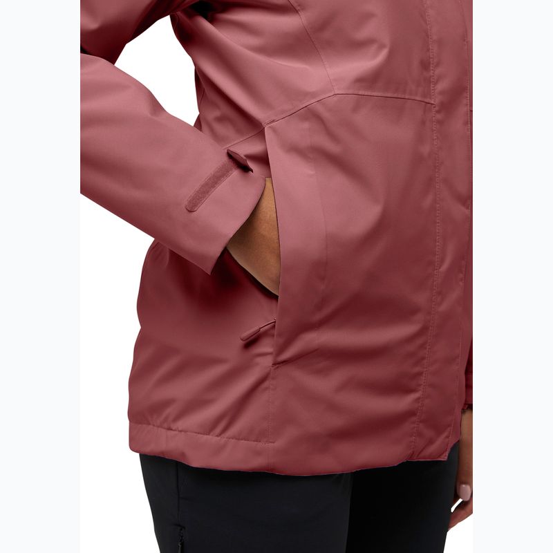 Dámska fleecová mikina Jack Wolfskin Rotwand 3In1 red ochre 7