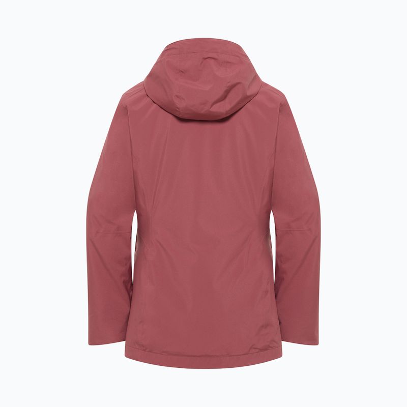 Dámska fleecová mikina Jack Wolfskin Rotwand 3In1 red ochre 14