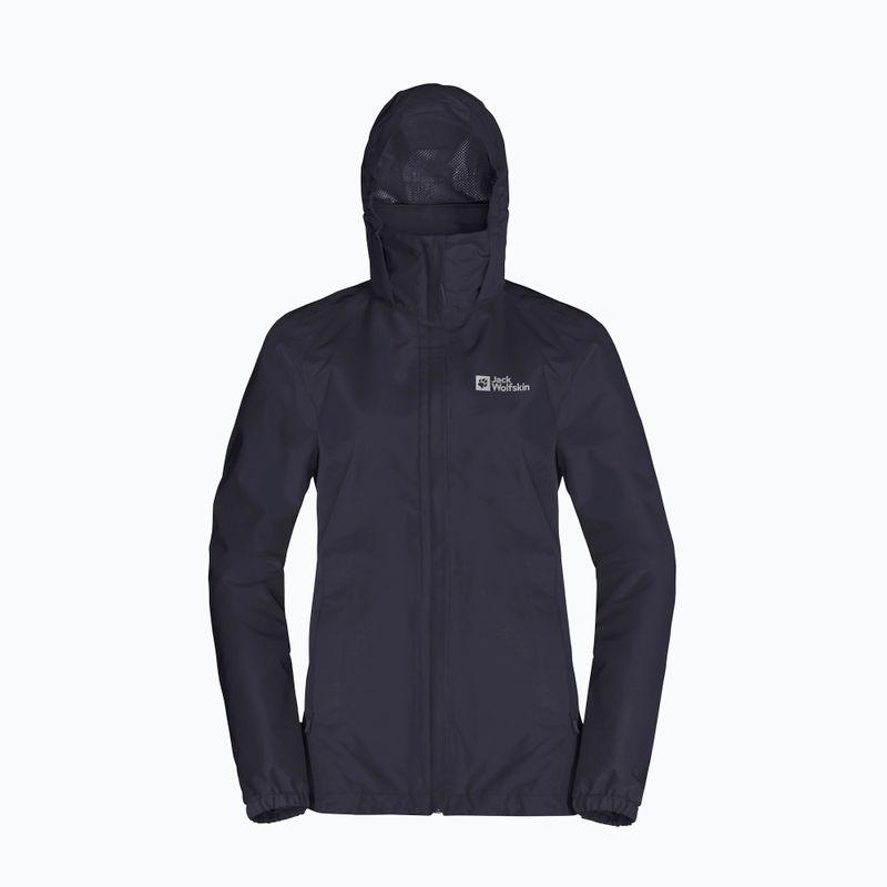 Dámska bunda do dažďa Jack Wolfskin Stormy Point 2L graphite 8