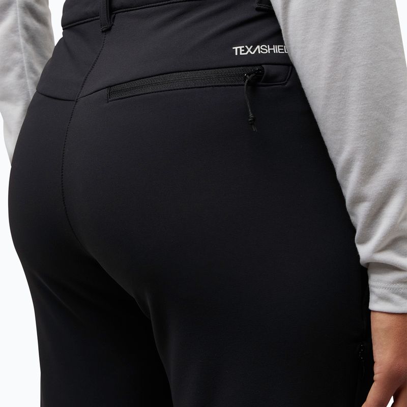 Damske softshell nohavice Jack Wolfskin Activate Thermic čierne 4