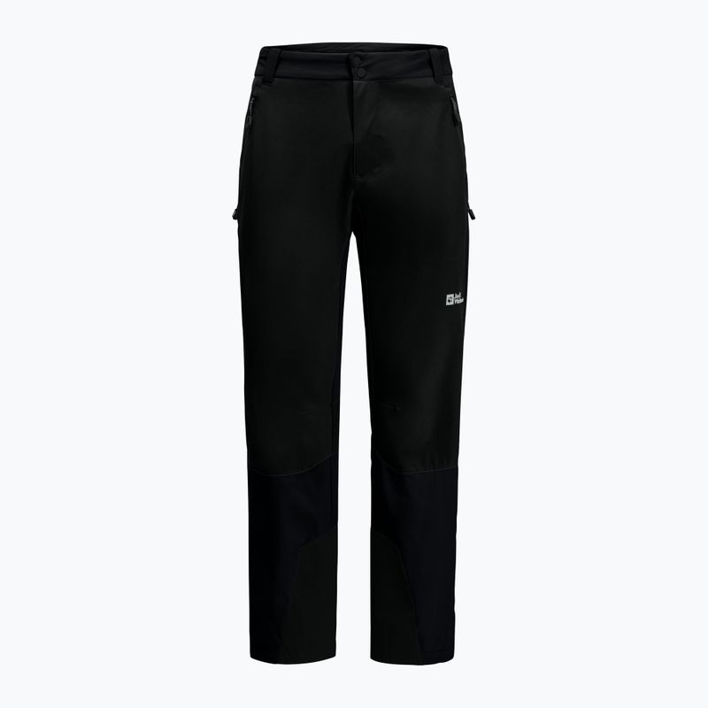 Pánske softshellové nohavice Jack Wolfskin  Alpspitze Tour black 6