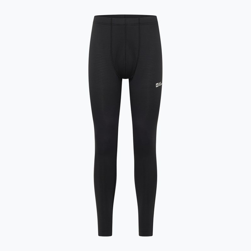 Pánske termonohavice Jack Wolfskin Infinite Warm black 3