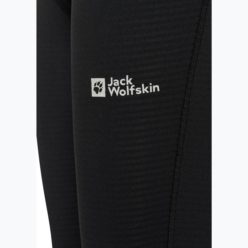 Pánske termonohavice Jack Wolfskin Infinite Warm black 5