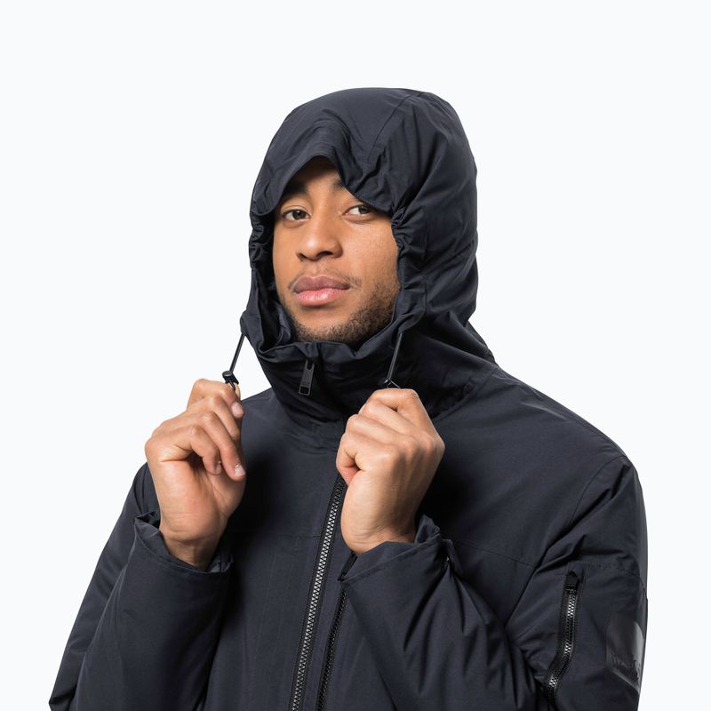 Pánska páperová bunda Jack Wolfskin Koenigsbau Parka dark navy 3