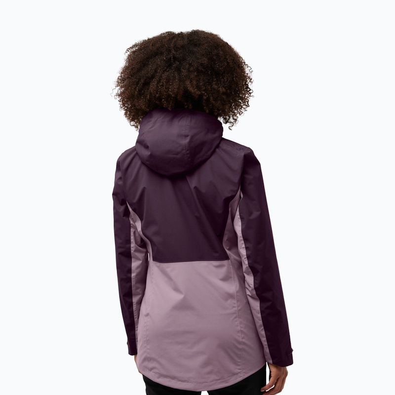 Dámska bunda 3v1 Jack Wolfskin Hunberg wild blossom 2