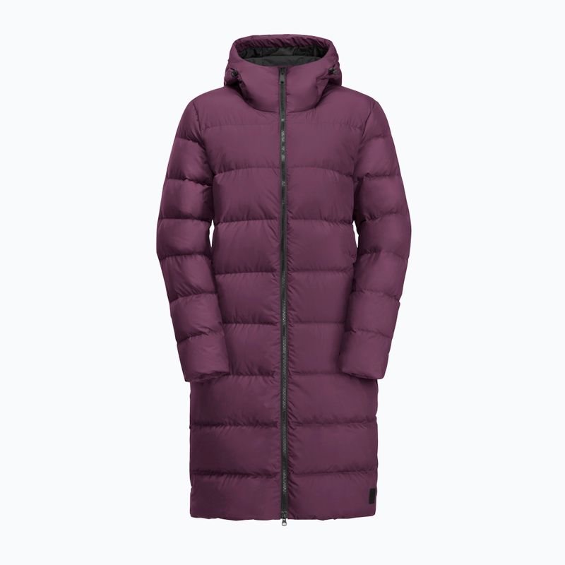 Dámsky páperový kabát Jack Wolfskin Frozen Palace berry jam 6