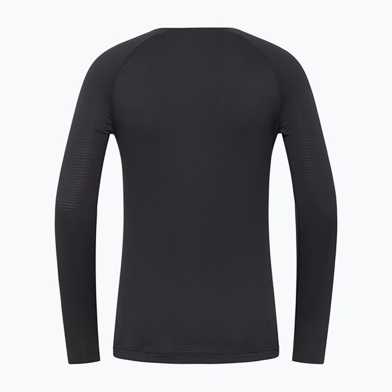 Pánsky termoaktívny longsleeve Jack Wolfskin Infinite Warm black 4