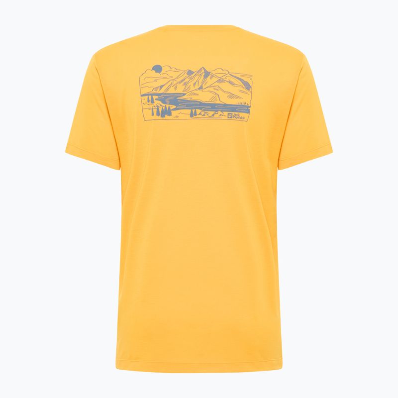 Pánske trekingové tričko Jack Wolfskin  Vonnan Graphic 5