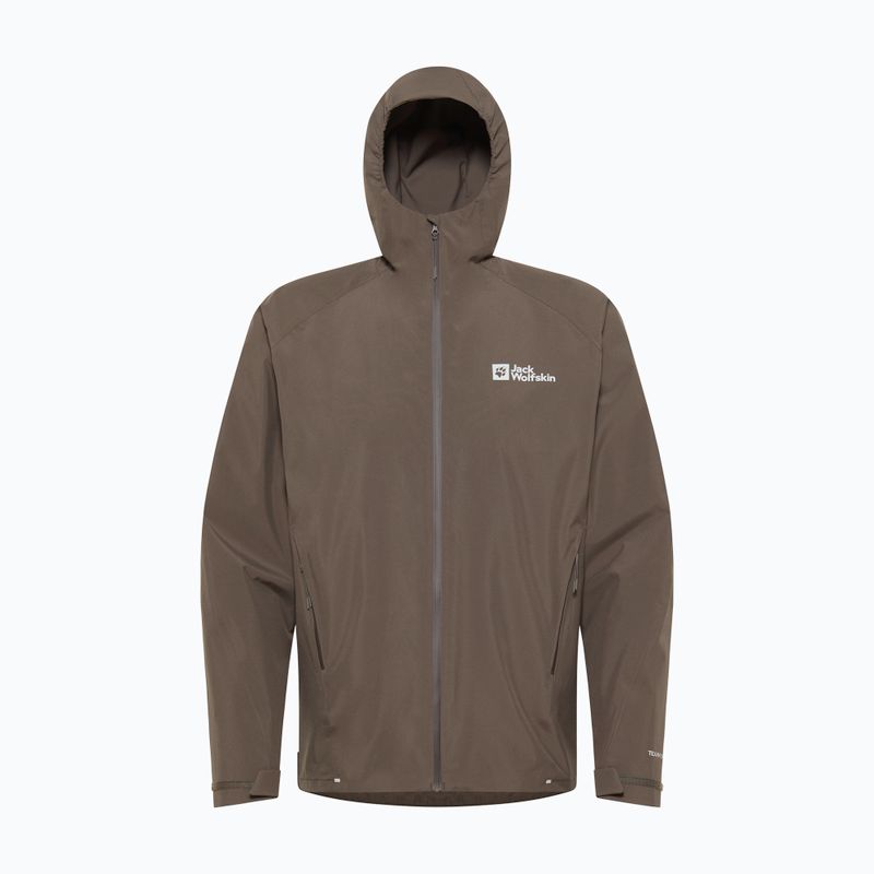 Pánska bunda do dažďa Jack Wolfskin Prelight 2L Ins cold coffee 9