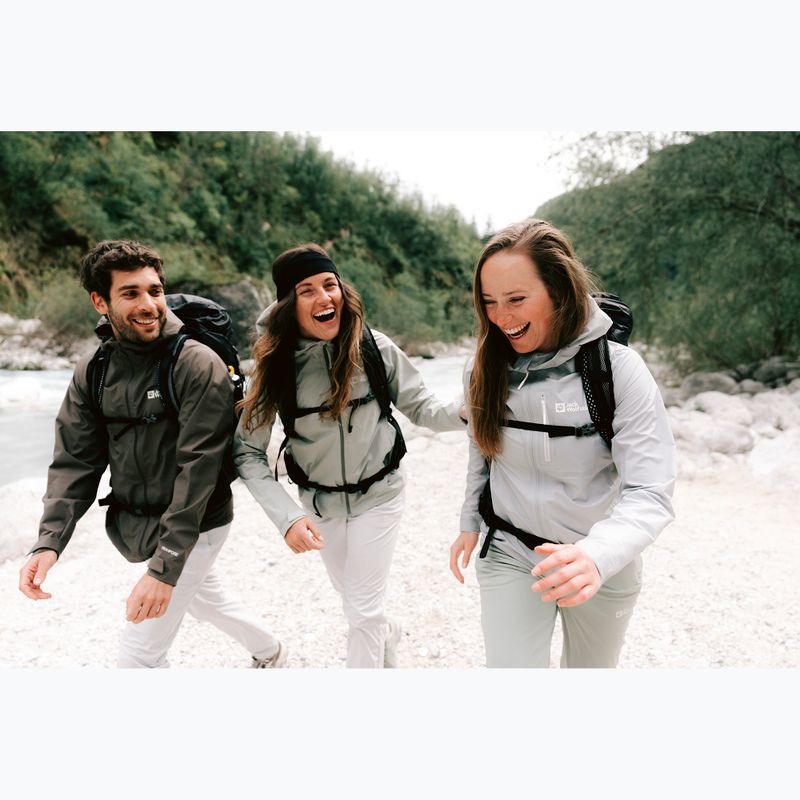 Pánska bunda do dažďa Jack Wolfskin Prelight 2L Ins cold coffee 16