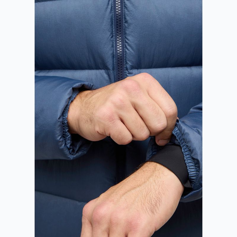 Pánska páperová bunda Jack Wolfskin Nebelhorn Down Hoody nature blue 5