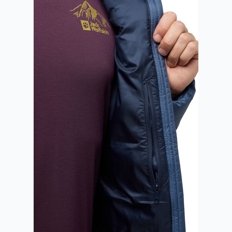 Pánska páperová bunda Jack Wolfskin Nebelhorn Down Hoody nature blue 9
