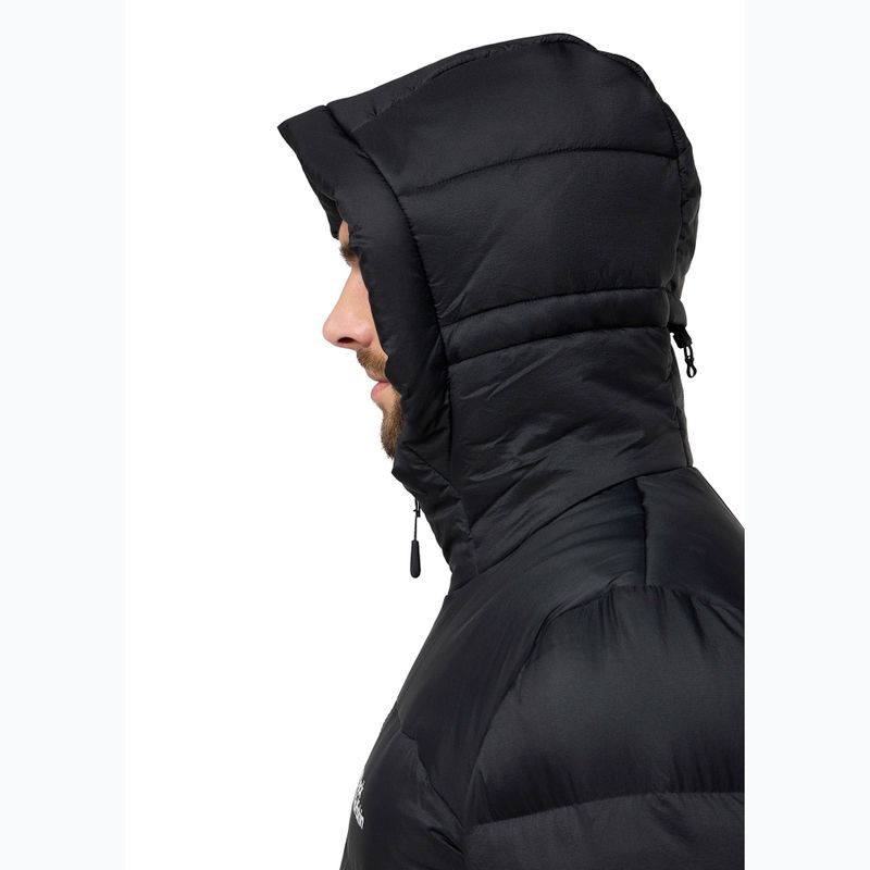 Pánska páperová bunda Jack Wolfskin Nebelhorn Down Hoody black 5