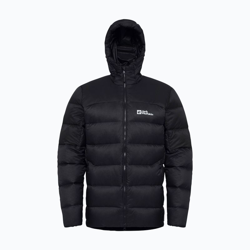 Pánska páperová bunda Jack Wolfskin Nebelhorn Down Hoody black 20