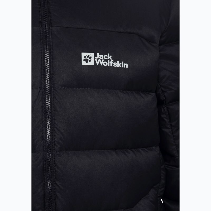 Pánska páperová bunda Jack Wolfskin Nebelhorn Down Hoody black 24