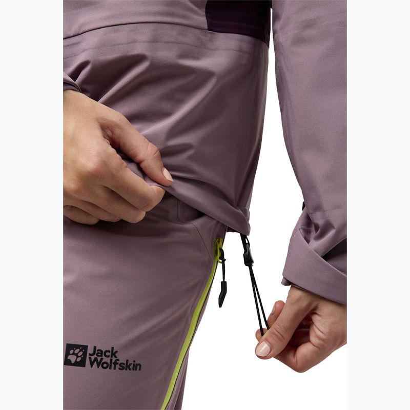 Dámska lyžiarska bunda Jack Wolfskin Alpspitze Tour 3L wild blossom 9