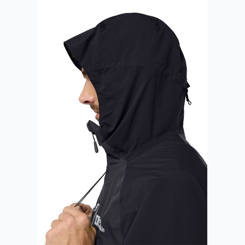 Bunda do dažďa Jack Wolfskin Eagle Peak 2L phantom 3