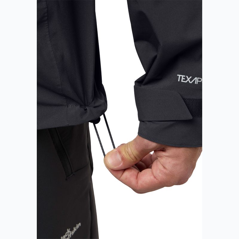 Bunda do dažďa Jack Wolfskin Eagle Peak 2L phantom 8