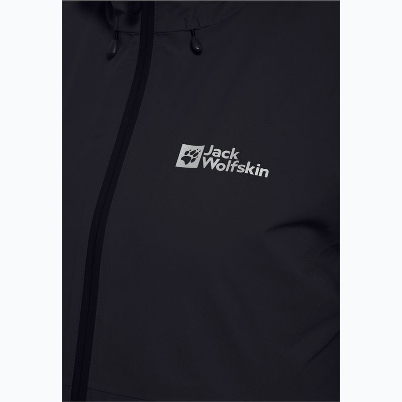 Dámska zateplená bunda Jack Wolfskin Wisper Ins black 5