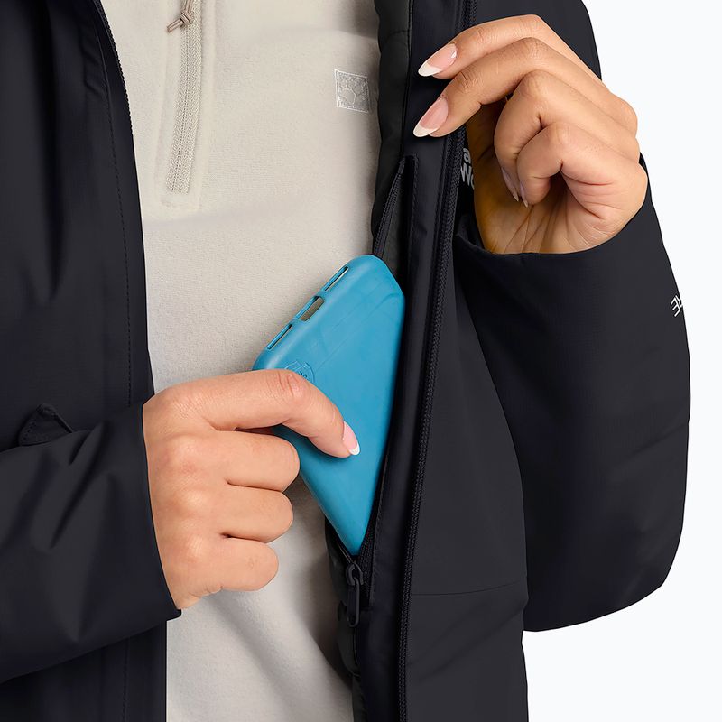 Dámska zateplená bunda Jack Wolfskin Wisper Ins black 8