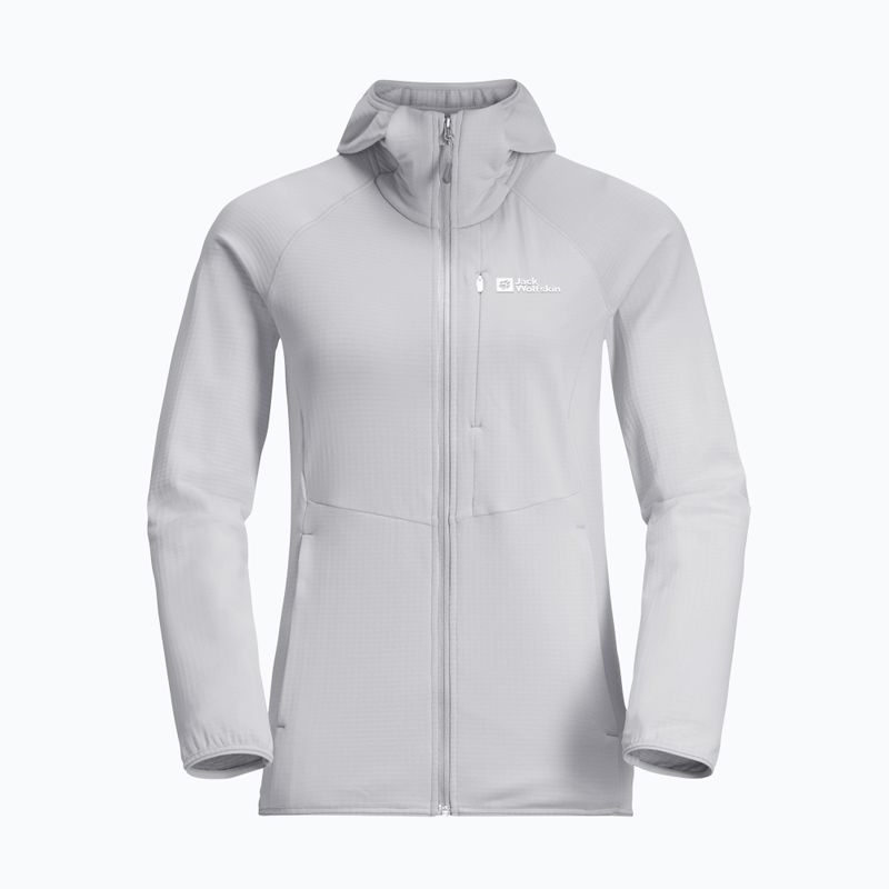 Dámska fleecová mikina Jack Wolfskin Kolbenberg Hooded Fz cool grey 7