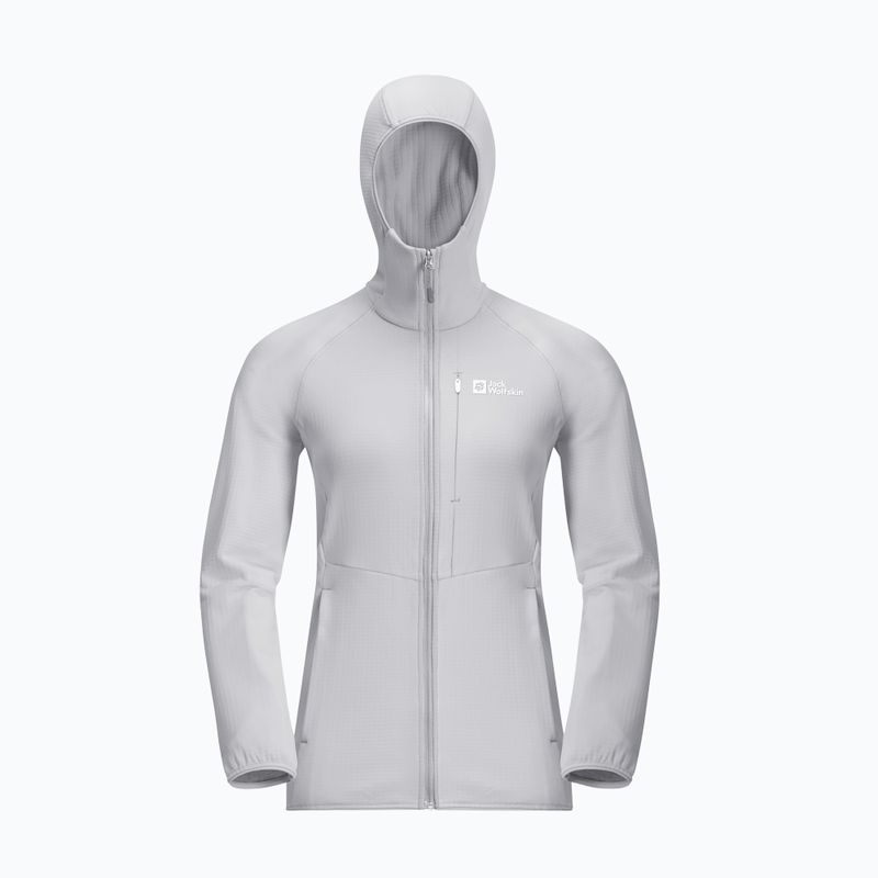 Dámska fleecová mikina Jack Wolfskin Kolbenberg Hooded Fz cool grey 8