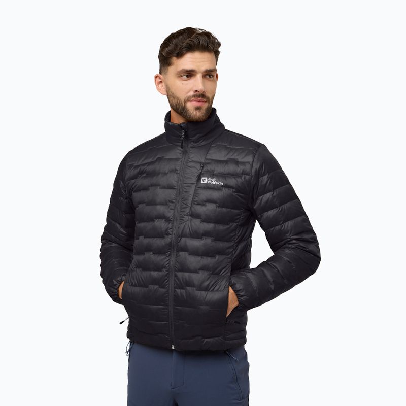 Pánska páperová bunda Jack Wolfskin Passamani Down phantom