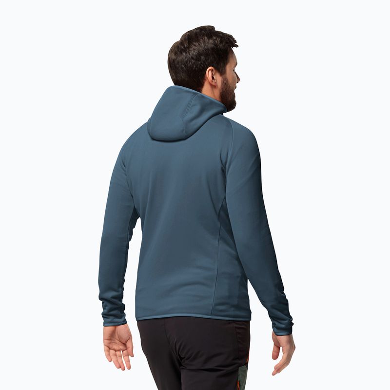 Pánska fleecová mikina Jack Wolfskin Baiselberg Hooded Fz 2