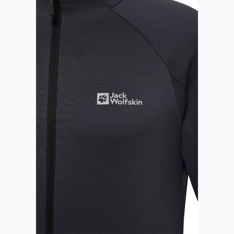 Dámska fleecová mikina Jack Wolfskin Alpgrat phantom 5