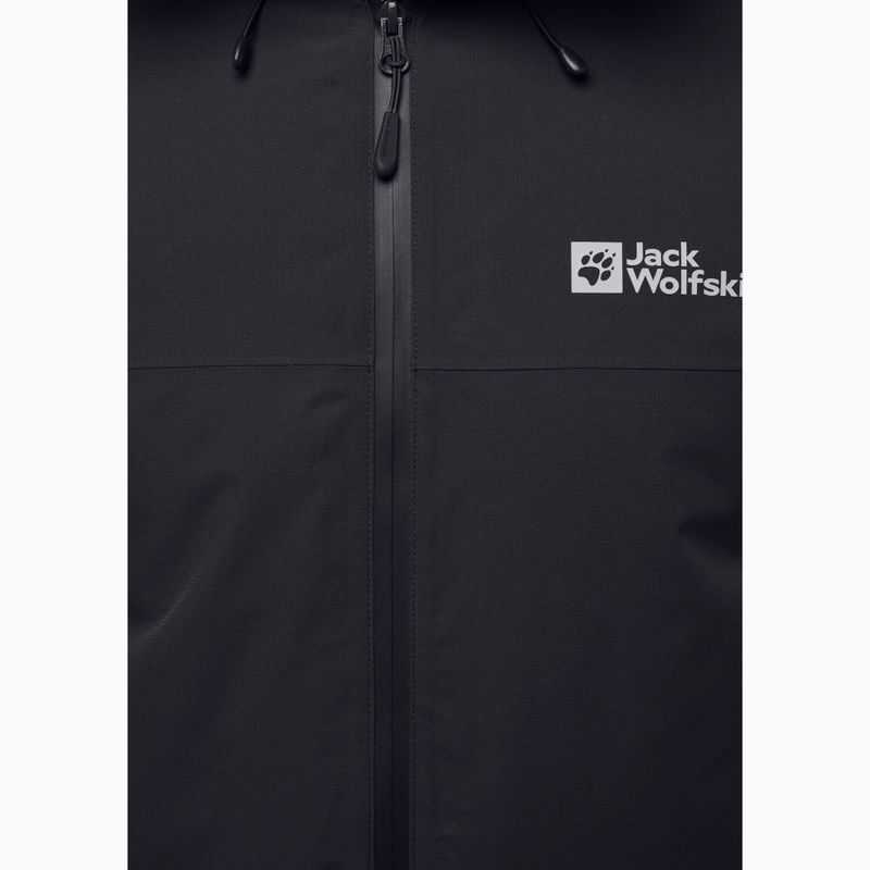 Pánska páperová bunda Jack Wolfskin Wisper Ins black 5