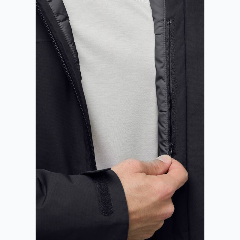 Pánska páperová bunda Jack Wolfskin Wisper Ins black 8