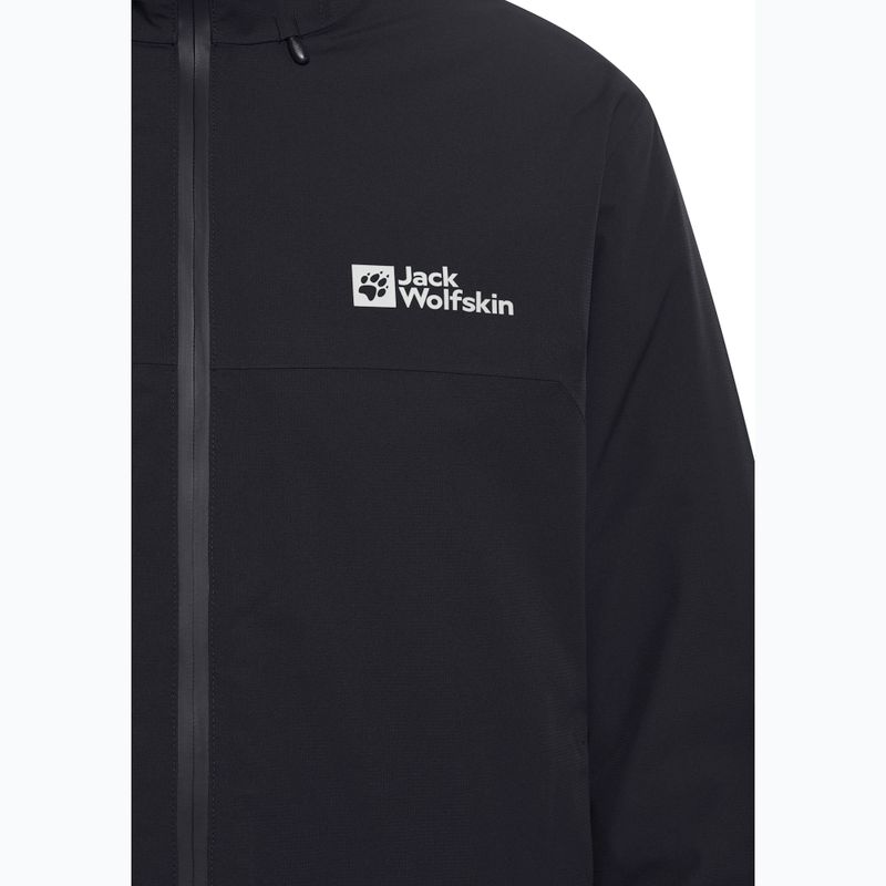Pánska páperová bunda Jack Wolfskin Wisper Ins black 14