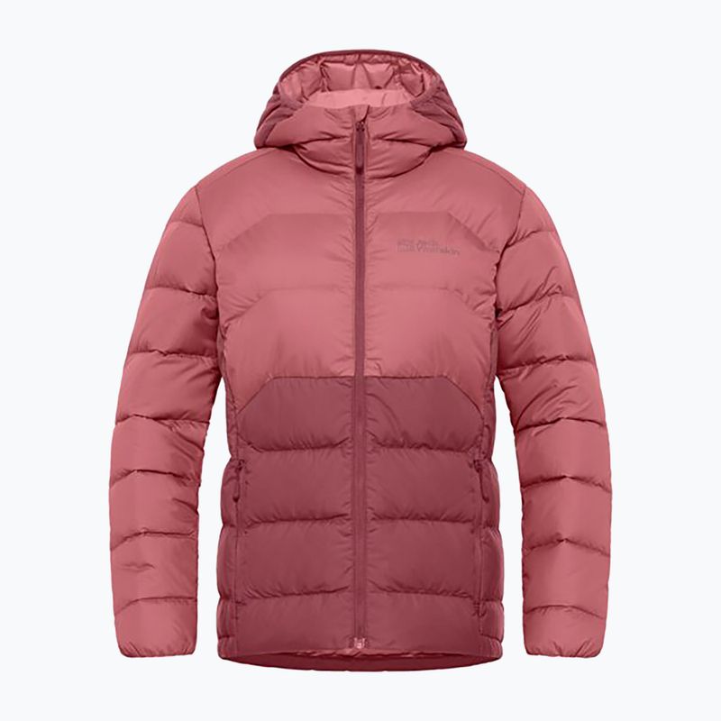 Dámska bunda Jack Wolfskin Ather Down Hoody red ochre 8