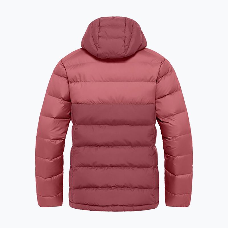 Dámska bunda Jack Wolfskin Ather Down Hoody red ochre 9