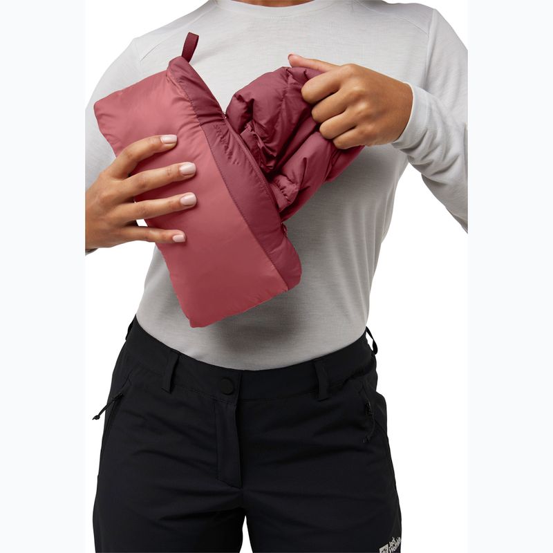 Dámska bunda Jack Wolfskin Ather Down Hoody red ochre 9