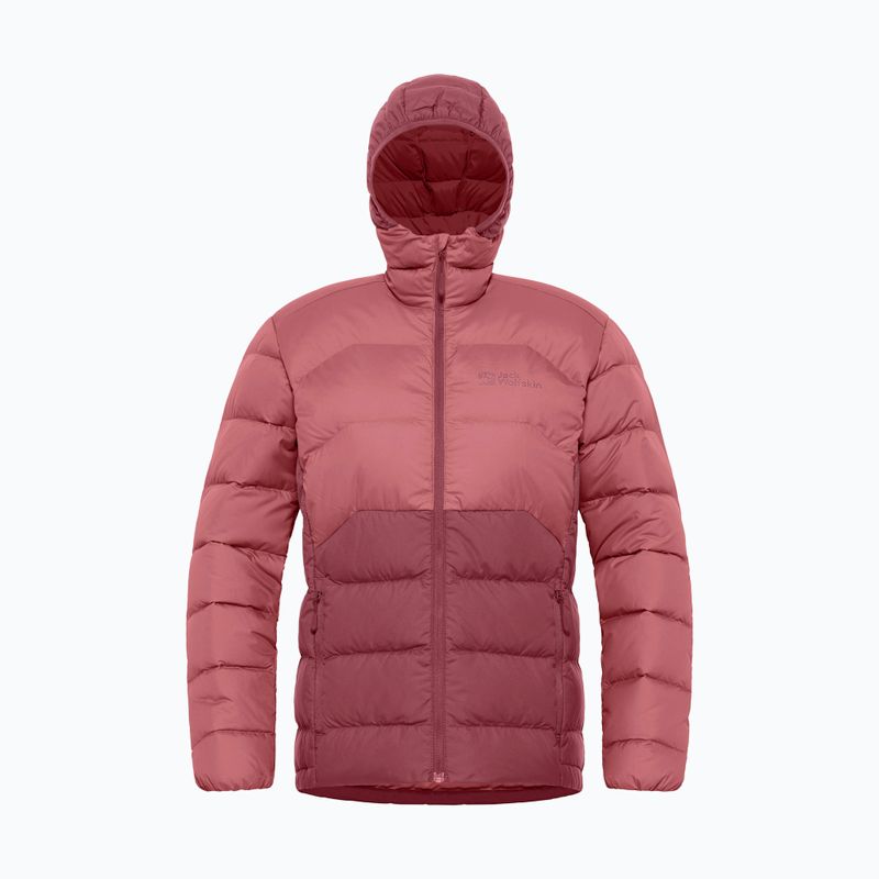Dámska bunda Jack Wolfskin Ather Down Hoody red ochre 11