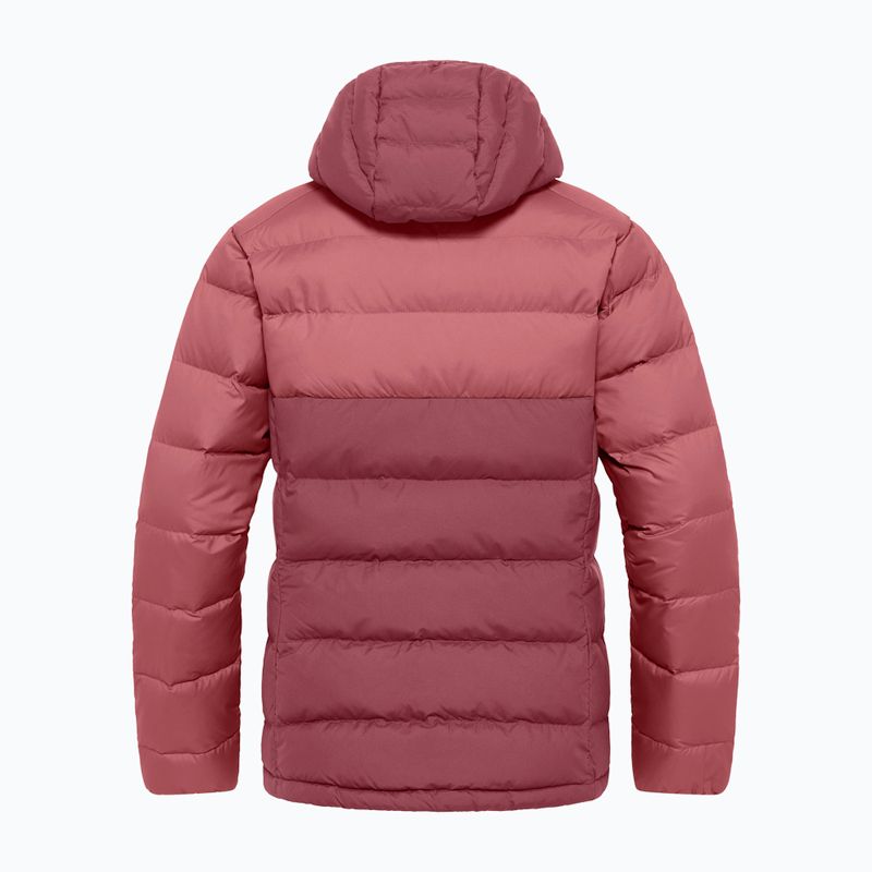 Dámska bunda Jack Wolfskin Ather Down Hoody red ochre 12