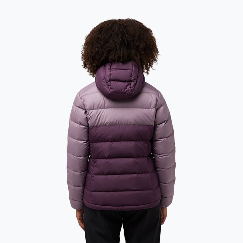 Dámska bunda Jack Wolfskin Ather Down Hoody midnight plum 2