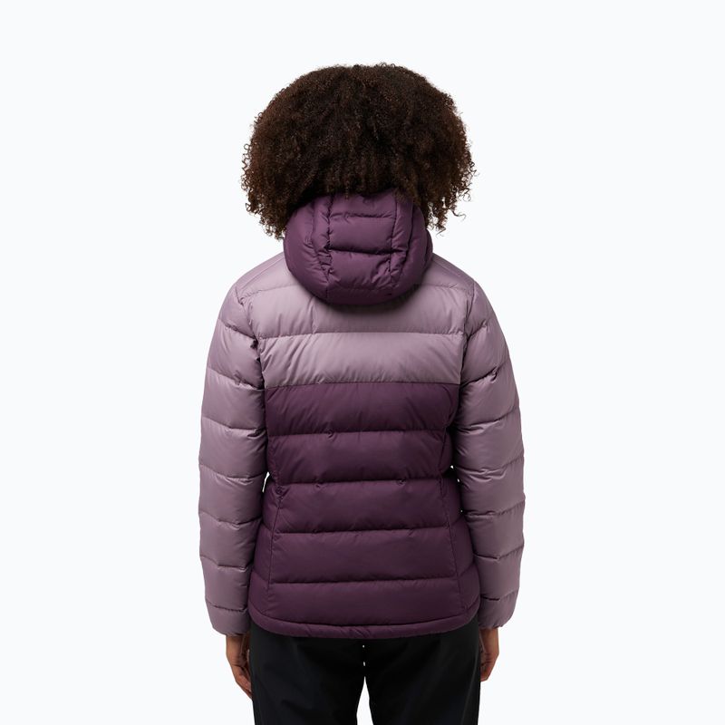 Dámska bunda Jack Wolfskin Ather Down Hoody midnight plum 2