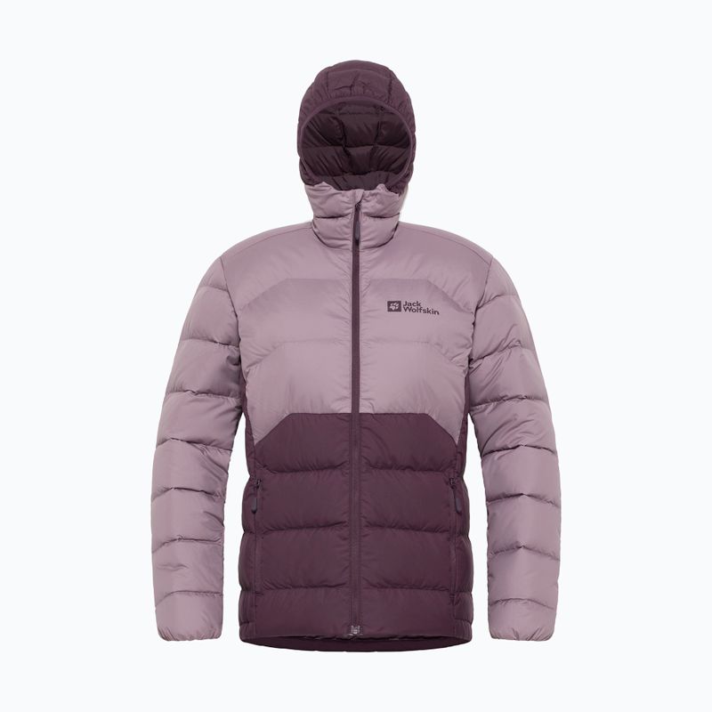 Dámska bunda Jack Wolfskin Ather Down Hoody midnight plum 11