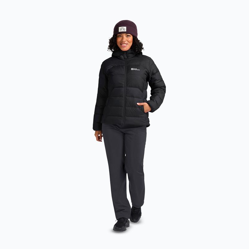 Dámska bunda Jack Wolfskin Ather Down Hoody black 2