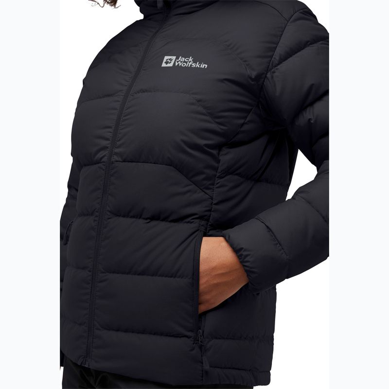 Dámska bunda Jack Wolfskin Ather Down Hoody black 7