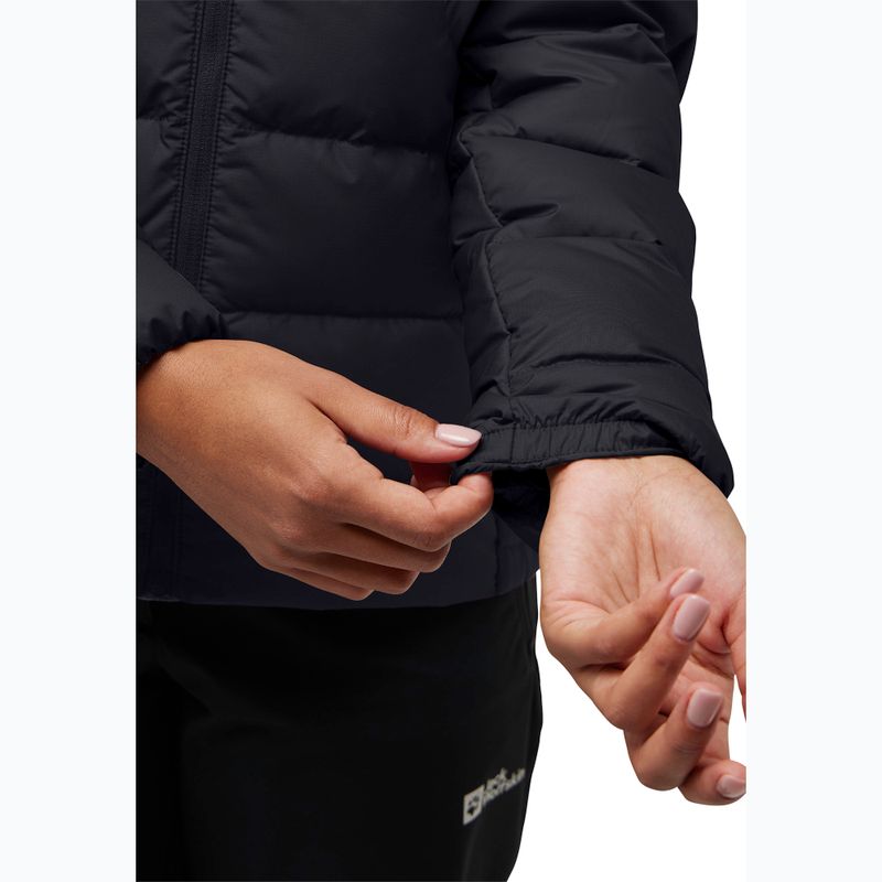 Dámska bunda Jack Wolfskin Ather Down Hoody black 10
