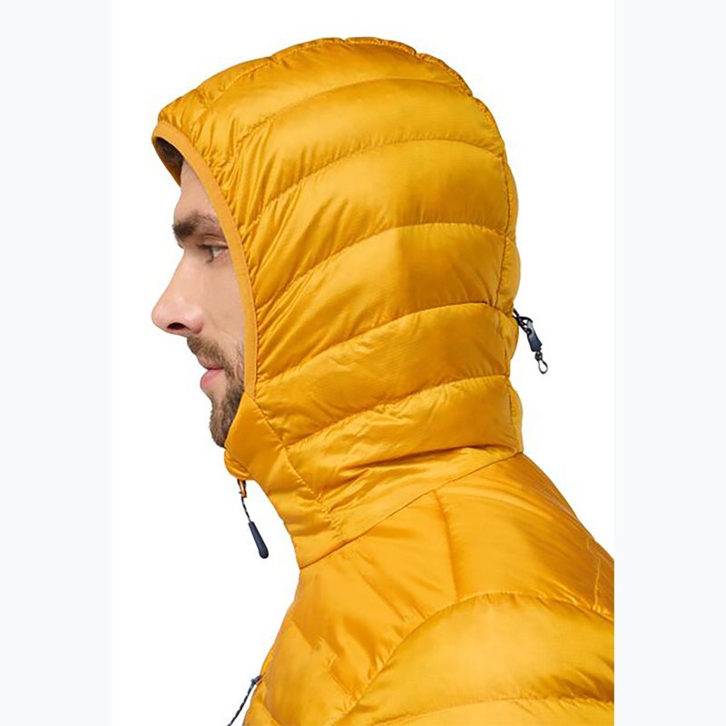 Pánska páperová bunda Jack Wolfskin Passamani Down Hoody safflower 3