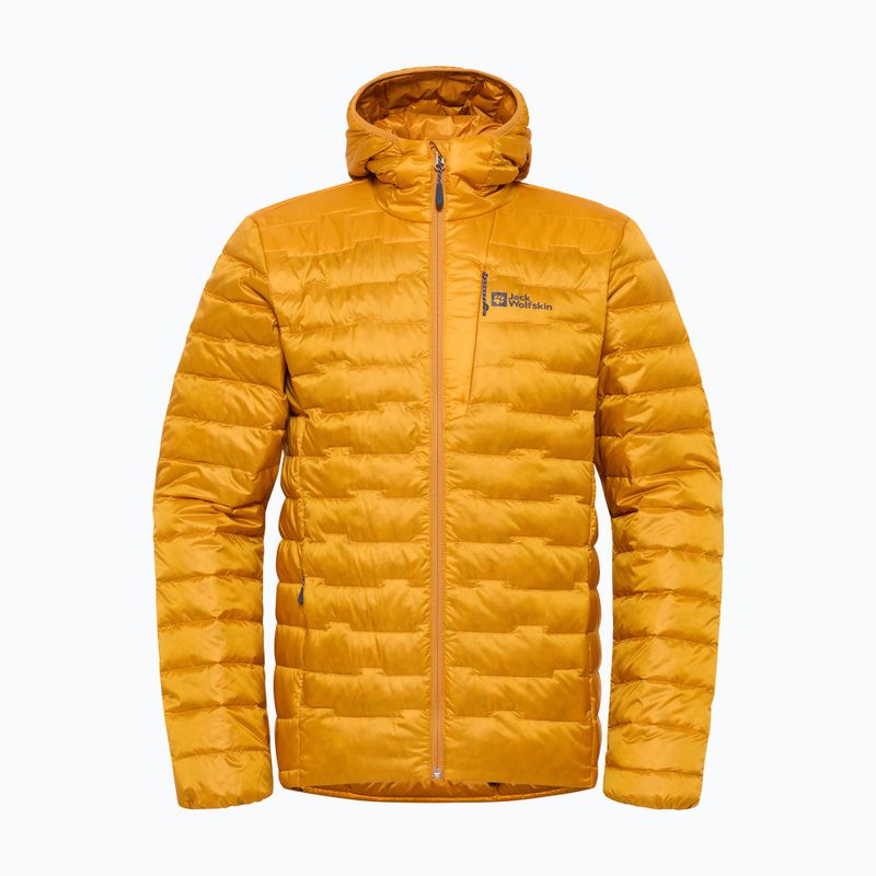 Pánska páperová bunda Jack Wolfskin Passamani Down Hoody safflower 9