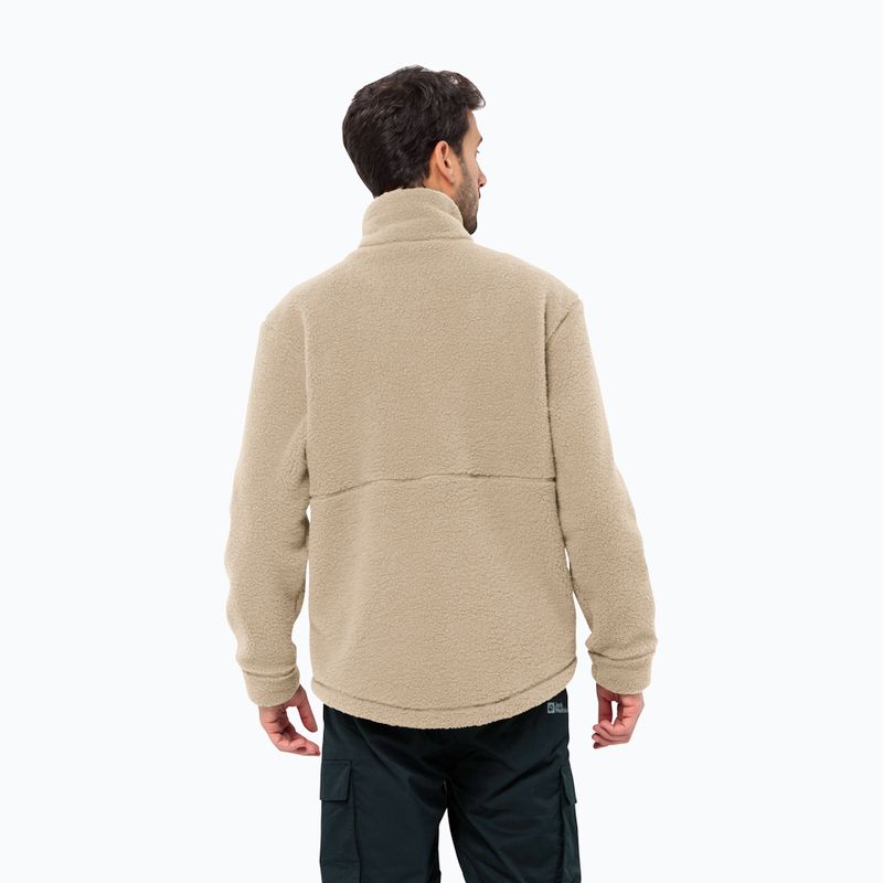 Pánska fleecová mikina Jack Wolfskin Felslicht anis 2