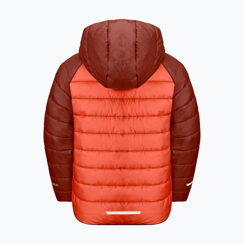 Detská páperová bunda Jack Wolfskin Zenon coral orange 6
