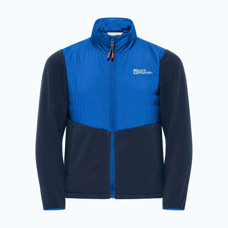 Detská hybridná bunda Jack Wolfskin Haldor Hybrid crisp cobalt 3