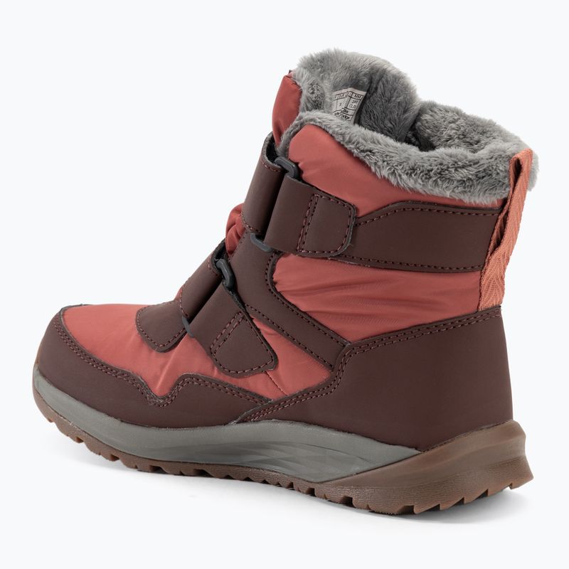 Detské topánky Jack Wolfskin Polar Bear-B Texapore Mid Vc dark mahogany 3